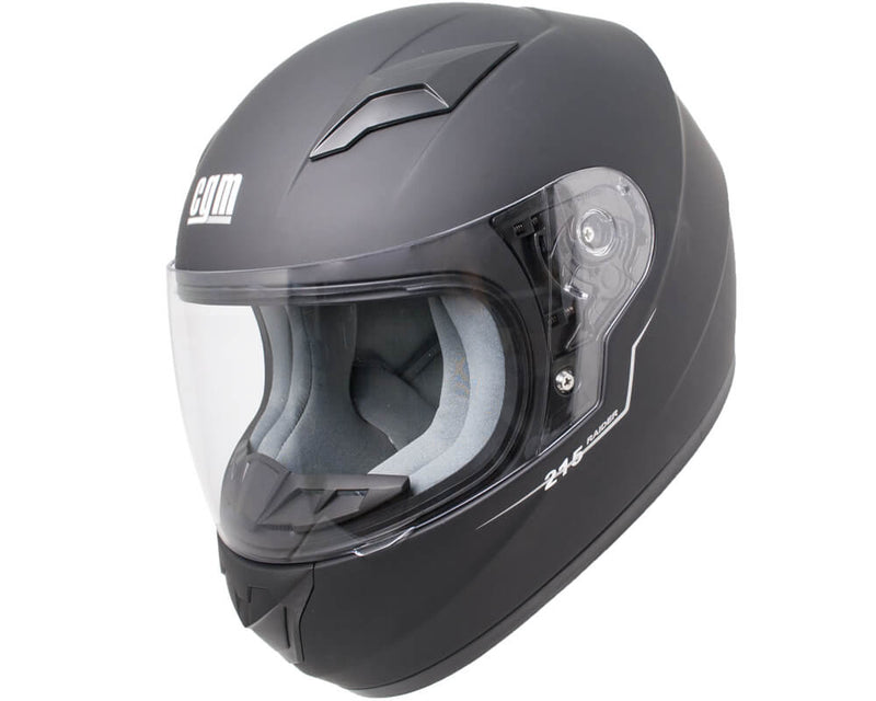 Casco Integrale per Bambini Visiera Lunga CGM Raider 215A Nero Opaco