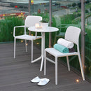 Tavolo Ø60x75,5 cm in Polipropilene Bianco