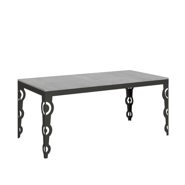 Tavolo Allungabile 180-284x90x80 cm Karamay Evolution Cemento online