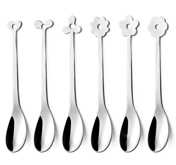 prezzo Set Espressolöffel 6 Stück aus Stahl Eme Cadeau