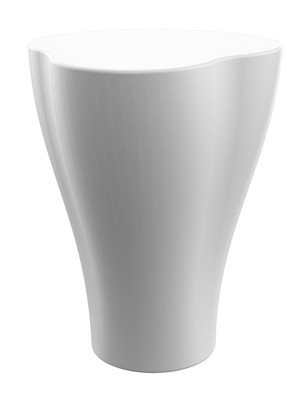 Sgabello da Giardino 37x47 cm in Resina Arkema Felix Bianco prezzo