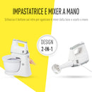 Impastatrice Planetaria 3,4 Litri 6 Velocità  Bianco