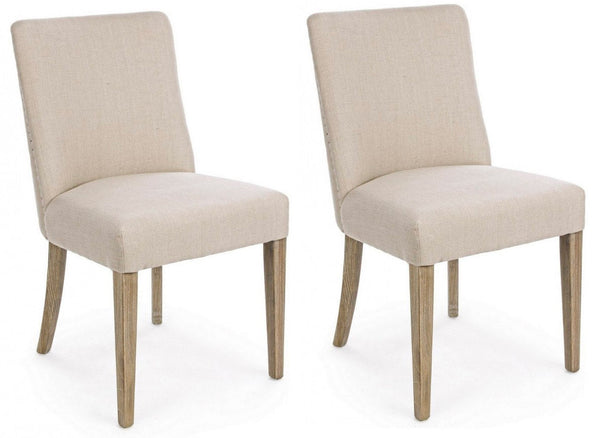 Set 2 Sedie 48x57x88h cm Beatriz Naturale acquista