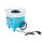Zuckerwattemaschine 450W 30x30x28 cm mit blauem Zubehör