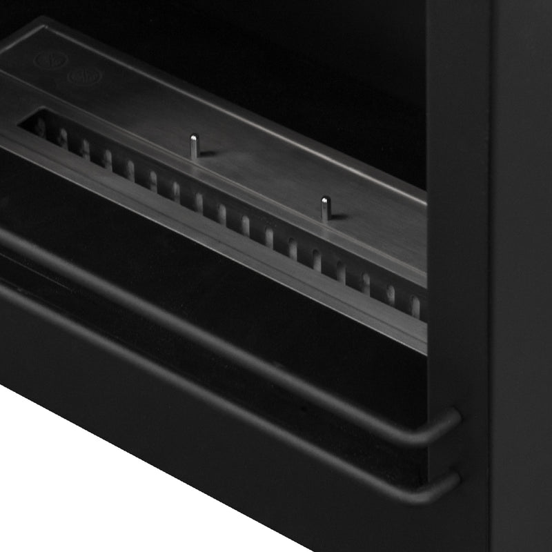 Camino a Bioetanolo da Pavimento 110x37x102 cm Cambridge Bianco