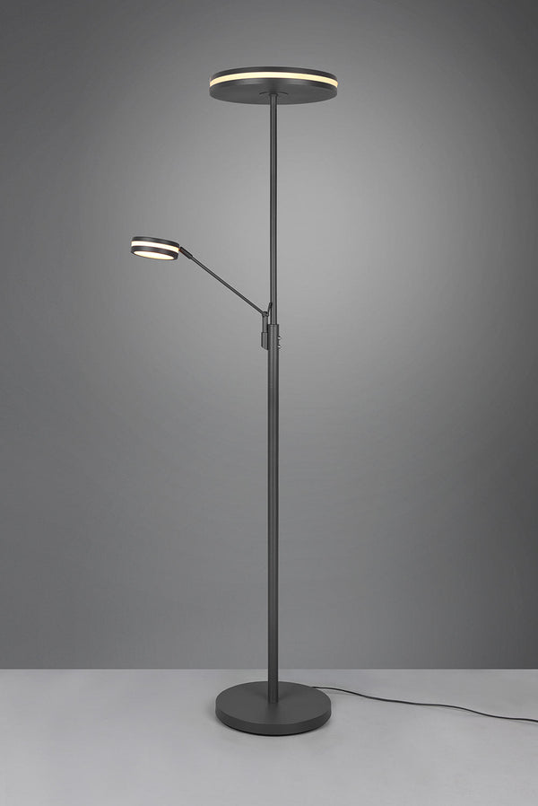 prezzo Piantana da Interno a LED SMD in Metallo Antracite