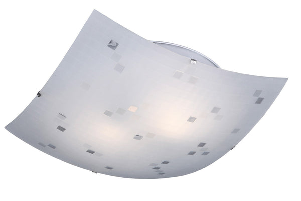 acquista Plafoniera da Interno Attacco E27 in Metallo Bianco