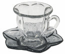 Set 6 Tazzine da Caffè Ø7x7 cm in Vetro Villa d'Este Home Tivoli Glass Trasparenti