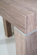 Consolle Allungabile in Legno H77,5x40x90/300cm Imperial Noce Classica