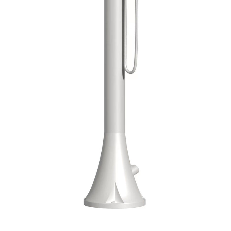 Doccia da Giardino in Acciaio Inox con Miscelatore e Doccino Sined Luna D Bianco 