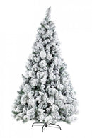 Albero di Natale Artificiale Innevato Verde Varie Misure