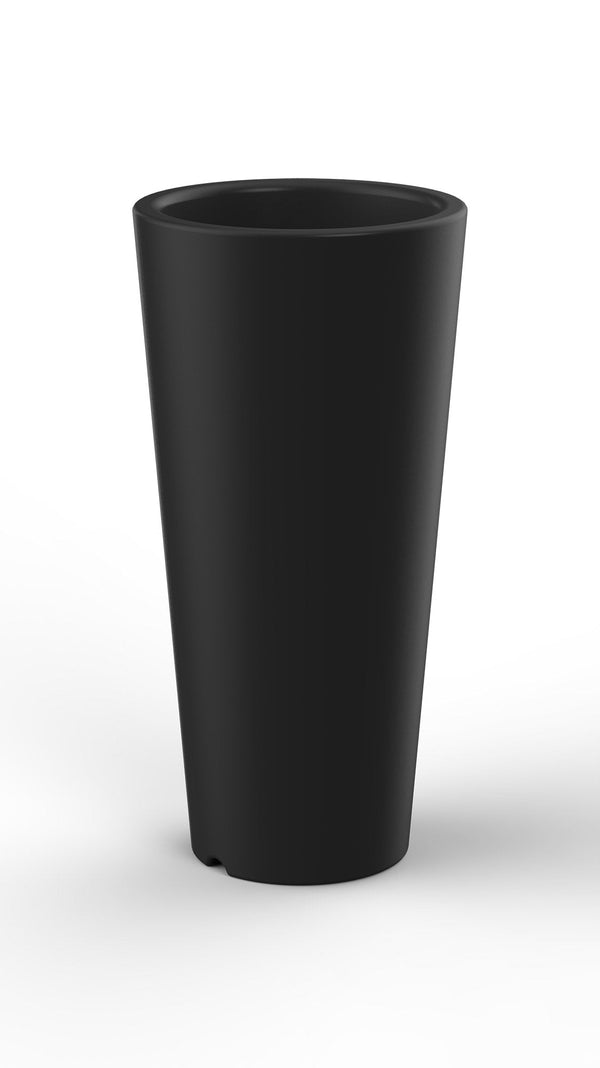 prezzo Vaso Ø34x86 cm in Resina Arkema Tondo 86 Antracite