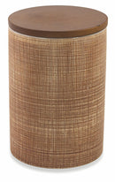 Set 3 Barattoli Sale Caffè Zucchero in Gres Villa d'Este Home Tivoli Natural