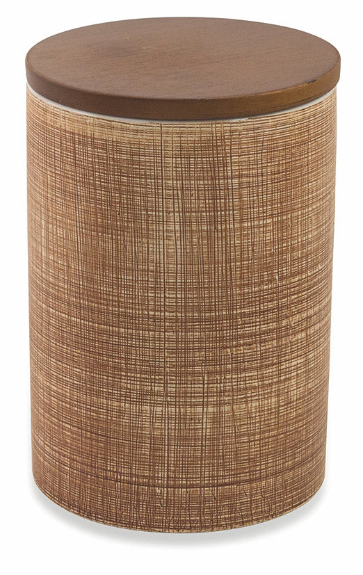 Set 3 Barattoli Sale Caffè Zucchero in Gres Villa d'Este Home Tivoli Natural