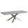 Tavolo Allungabile 160/264x90x77 cm Volantis Premium Cemento