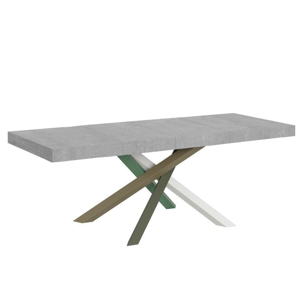 Tavolo Allungabile 160/264x90x77 cm Volantis Premium Cemento online