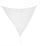 Sonnensegel Moon White 3,6x3,6m aus Polyester