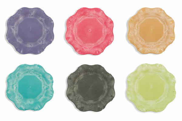 acquista Set mit 6 Platztellern Ø34x2 cm aus Kunststoff Villa d'Este Home Tivoli Hippie-Mosaik