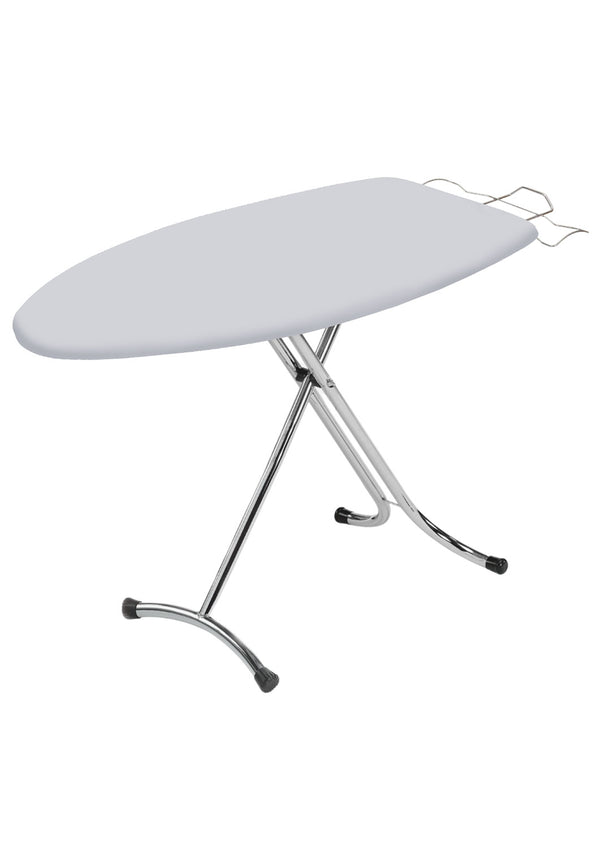 sconto Asse da Stiro Rugby Plus 125x46 cm Salvaspazio Ampia Area Gambe Triple in Acciaio