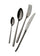 24-teiliges Besteckset aus 18/10 PVD-Stahl, Eme Venice Gun Metal