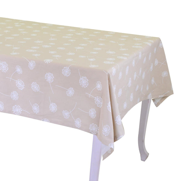 sconto Tovaglia Rettangolare 140x180 cm in Cotone 180 GSM Tessuto Life Beige