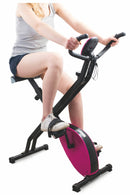 Cyclette Manuale Pieghevole 100Kg Kooper Simmy Fucsia