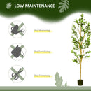 Pianta Artificiale Ulivo H180 cm con Vaso Verde