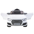 Macchina Elettrica per Bambini 12V con Licenza Audi Q7 Bianco