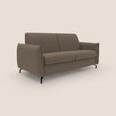 Divano Letto 3 Posti 215x95x96 cm in Tessuto Marrone