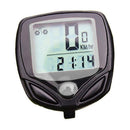 Tachimetro per Bicicletta Contachilometri Wireless Grigio