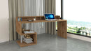 Scrivania a Giorno 180x60x92,5 cm Esse Rovere Wotan  