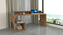 Scrivania a Giorno 180x60x92,5 cm Esse Rovere Wotan  