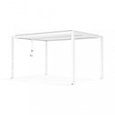 Pergola Bioclimatica 3x4 m in Alluminio Bianco