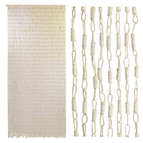 prezzo Fadenvorhang für Fliegengitter 140x240 cm in Cremepapier