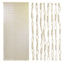 Tenda a Fili per Porta Antimosche 140x240 cm in Paper Crema