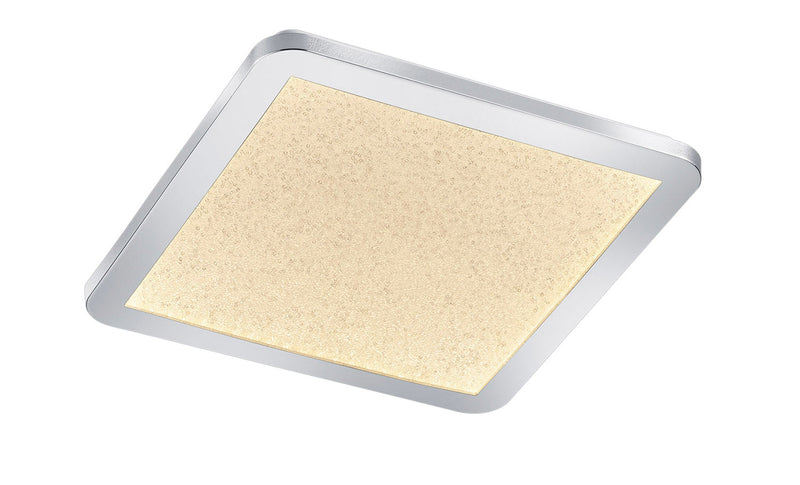 Plafoniera da Interno a LED in Plastica Cromo