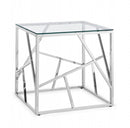 Tavolino Rayan Quadrato 55x55 in Metallo