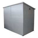 Casetta Box da Giardino Hause 143x247x194 h cm in Plastica Grigio chiaro