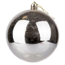 Set 9 Palle di Natale Ø10 cm in Plastica Oro