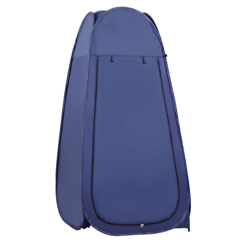 Tenda da Doccia Pop Up Impermeabile 100x100x185 cm in Poliestere Blu Navy   