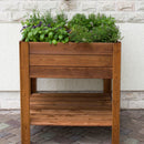 Letto per Orto Fioriera Rialzato 80x80x88 cm in Legno