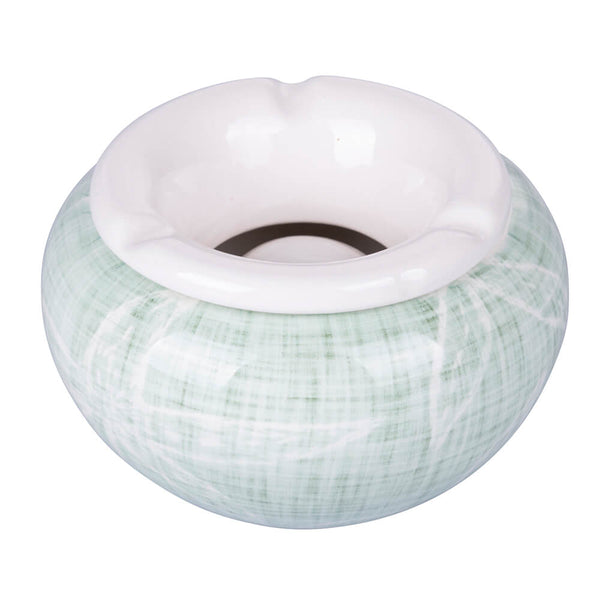 Posacenere Ø11,5x7 cm in Hard Dolomite VdE Tivoli 1996 Cozumel Acqua Marina sconto