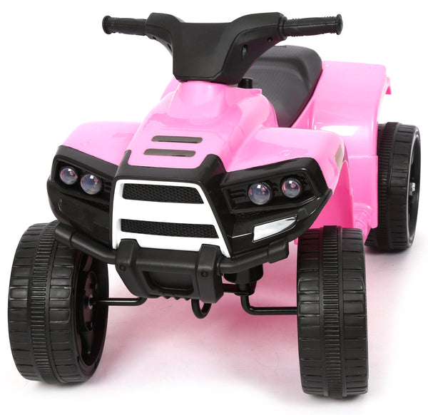 sconto Elektrisches Mini-Quad für Kinder 6V Schwarz und Rosa