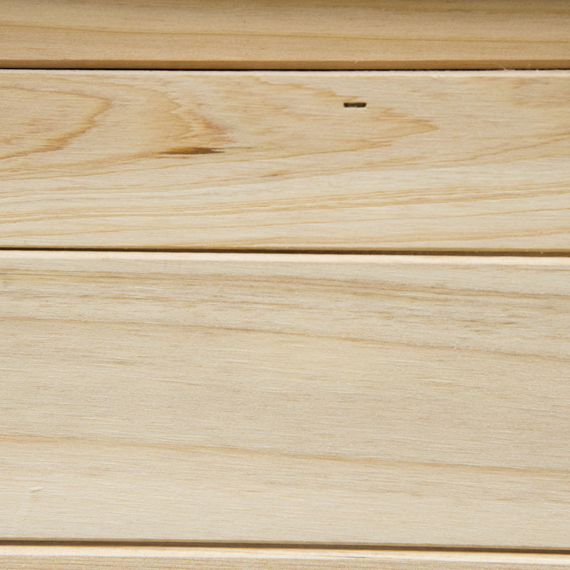 Casetta Bimbi 3-7 Anni a 2 Finestre con Portavasi e Panchina 113Lx94x134,5 cm in Legno di Abete e PP Naturale