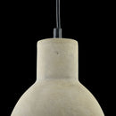 Lampada pendente Loft in Metallo Broni Nero