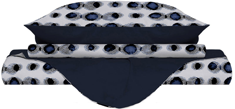 Copripiumino con Stampa sul Sacco e Federe Doubleface Optical