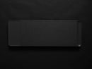 Supporto Monitor da Scrivania 56x20x5,7 cm con Entrata USB e Base di Ricarica Wireless Nero