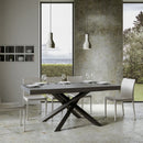 Tavolo Allungabile 120/224x90x77 cm Volantis Premium Cemento