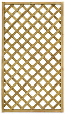 Pannello Grigliato per Rampicanti 90x180 cm in Legno Impregnato