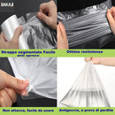Set 3 Rotoli Sacchetti Freezer 28x42 cm 900 Sacchetti per Alimenti in Plastica Trasparente      